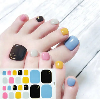 Buy h029 22Tips/Sheet Toenail Sticker