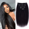 100% Real Human  Clip Ins Seamless