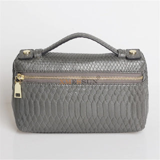 Snake Pattern Clutch Make Up Bags