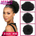 Afro Puff Drawstring Ponytail Extension Synthetic Kinky Curly Ponytail Hair Chignon Dreadlock Buns Afro Puff for Black Women