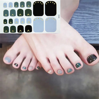 Buy h010 22Tips/Sheet Toenail Sticker