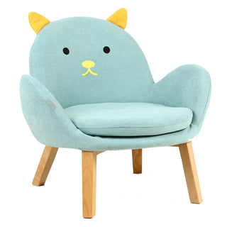 Buy blue-fox Children Bedroom Back Sofa Seat for Dormitory Baby Learning Cartoon Shape Mini Sofas Kids Furniture Lazy Sofa Chair With Armrest