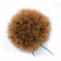 6inch Short Afro Puff Drawstring Ponytail Human Hair Curly Clip in Extensions Hair Bun Chignon Hairpiece Can Buy 2Pcs