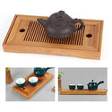 Bamboo  Tray High Quality 25*14*3.5cm Chinese Solid Tea Tray Household Tea Board Chahai /Tea Table WF