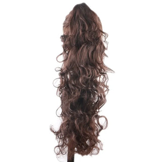 Buy 4 Desire for Hair 30 Inch Long Curly Claw Clip Ponytail Heat Resistant Synthetic Hairpieces Fake Hair Extensions