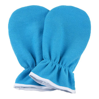 Buy blue 1 Pair Paraffin Wax Gloves Heated SPA Mittens Foot Liners Hot Warmer Hand Therapy Thermal Treatment