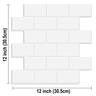 Buy vp112 Big Size Vinyl Wallpaper Best Selling 2mm 3d Subway Wall Tiles Strong Adehesive Wall Stickers for Kitchen Bathroom Decoration