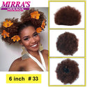 Afro Puff Drawstring Ponytail Extension Synthetic Kinky Curly Ponytail Hair Chignon Dreadlock Buns Afro Puff for Black Women