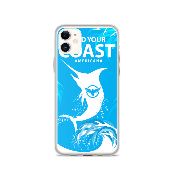 Find Your Coast® Americana Fishing iPhone Case