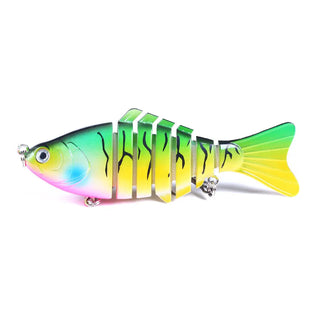 Buy c4 10cm 15.6g Sinking Wobblers 7 Segments Pesca Fishing Lures Multi Jointed Swimbait Hard Bait Fishing Tackle Bass Isca Crankbait