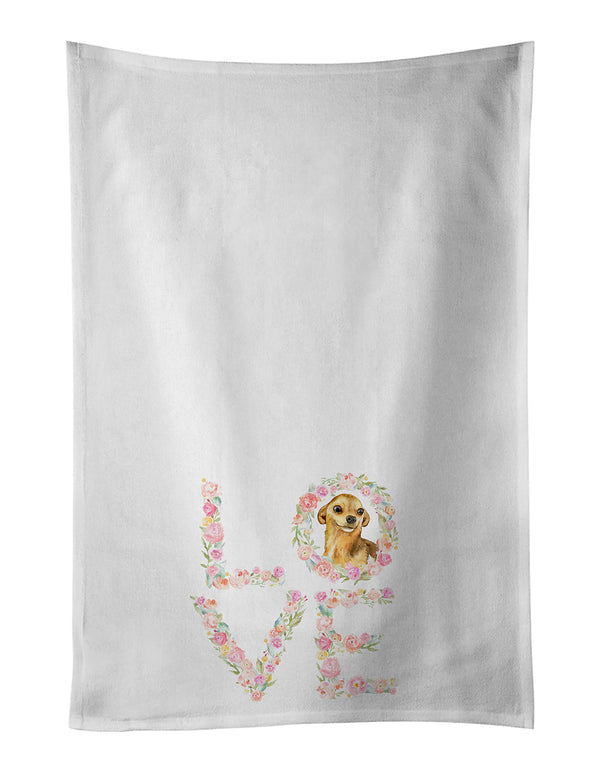 Chihuahua Love Kitchen Towel Set of 2