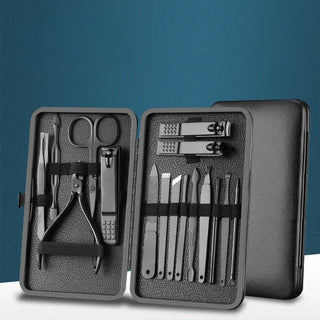 Buy 16pc-black Stainless Steel Nail Clipper Set