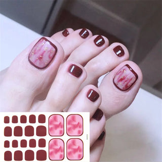 Buy h009 22Tips/Sheet Toenail Sticker