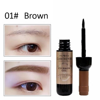 Buy 01-brown Peel Off Eye Makeup Permanent Eye Brow Tattoo Tint Long-Lasting Waterproof