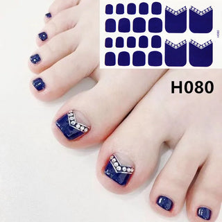 Buy h080 22Tips/Sheet Toenail Sticker