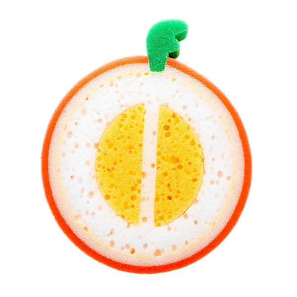 Cute Sponge Dish Washing Wipe Thickened Scouring Pad Fruit Shape Washcloth Kitchen Pot Brush Dish Sponge Kitchen Cleaning Tools