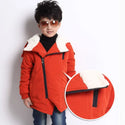 Boys Blue Winter Coats & Jacket Kids Zipper Jackets Boys Thick Winter Jacket High Quality Boy Winter Coat Kids Clothes