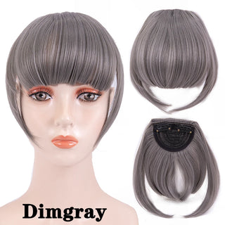 Buy xin-dimgray Flat Bang Hairpiece