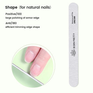 Buy nail-file-100-180 BORN PRETTY 60/30ml Hard Jelly Extension Nail Gel Polish French Nails Nude Pink White Clear Nail Supplies Gel for Extension