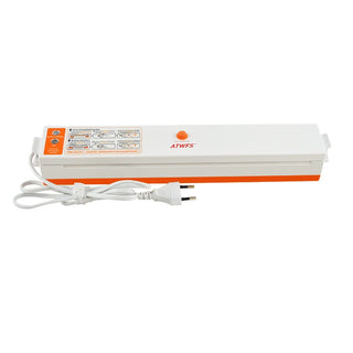 Buy orange Food Vacuum Sealer With 15pcs Vacuum Bag