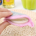 5Pcs Double Side Dishwashing Sponge Dish