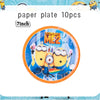 7 inch plate-10pcs