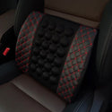 Car Electric Massage Cushion Vehicle Seat Back Waist Support Lumbar Pad Massager