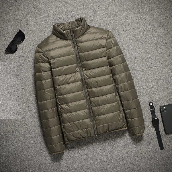 2023 New Hooded Ultralight Quilted Coat for Warm Winter Down Coats Light Puffer Lightweight Down Jackets Men's Jackets Spring