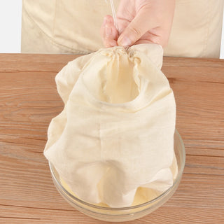 Cheesecloth Bags for Straining Food Yogurt Filter Strainers Bag Unbleached Cotton Cheese Clothes Bag Filter for Nut Milk Coffee