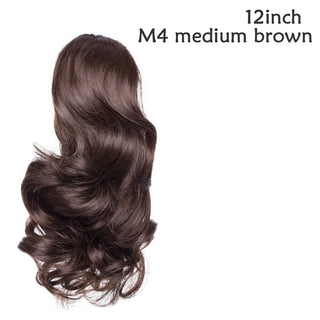 Buy m41 BENEHAIR Synthetic Hair Bun Claw Ponytail Clip in Hair Extensions Fake Hair Hairpiece for Women Ponytail Hair Wavy Messy Bun