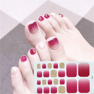 Buy h022 22Tips/Sheet Toenail Sticker