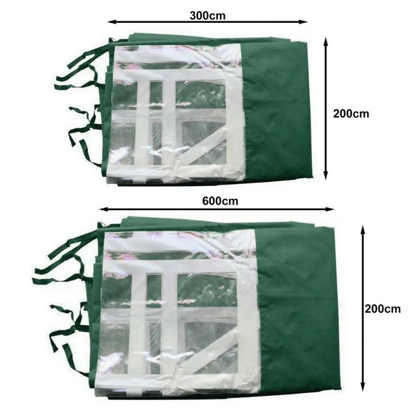 Tent Cloth With Clear Window