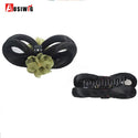 AOSI Hair Braided Clip in Hair Bun Chignon Hairpiece Donut Roller Bun Hairpiece Hand Knitting Braid Synthetic Chignon