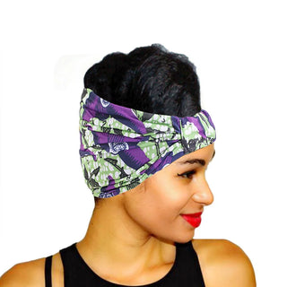 Buy 184b-pl African Pattern Print Headband