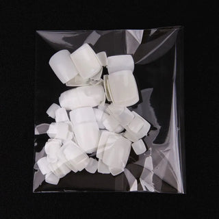 Buy white-piece Square False Toe Nails