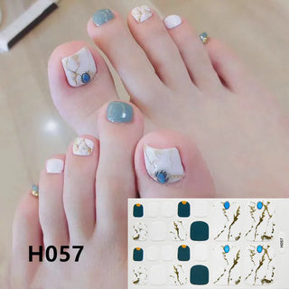 Buy h057 22Tips/Sheet Toenail Sticker