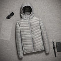 2023 New Hooded Ultralight Quilted Coat for Warm Winter Down Coats Light Puffer Lightweight Down Jackets Men's Jackets Spring