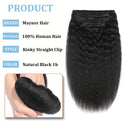 100% Real Human  Clip Ins Seamless