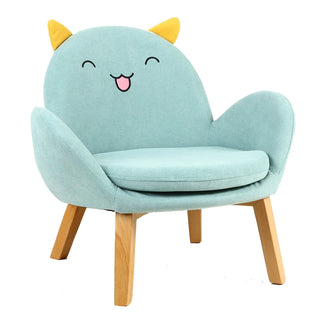 Buy blue-rabbit Children Bedroom Back Sofa Seat for Dormitory Baby Learning Cartoon Shape Mini Sofas Kids Furniture Lazy Sofa Chair With Armrest