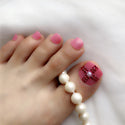 Candy Color Artificial False Toe Nails