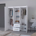 Armoire Elma, Bedroom, White