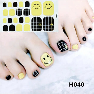 Buy h040 22Tips/Sheet Toenail Sticker