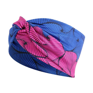 Buy 1103f-blue-hpk African Pattern Print Headband