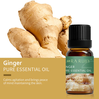 Buy ginger 22 Bottles Essential Oils Set for Diffusers Nature Essential Oil Aromatherapy Oils Scents for Home,Humidifier,Candle Making Oil