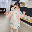 2022 New Girls Boys Down Jacket Winter Coats Children Clothes Hooded Windbreaker Coat for Kids 2-7 Years Cotton Warm Outerwear