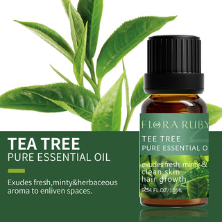 Buy tea-tree 22 Bottles Essential Oils Set for Diffusers Nature Essential Oil Aromatherapy Oils Scents for Home,Humidifier,Candle Making Oil