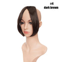 BENEHAIR Bangs Clip in Middle Part Bangs Hairpieces Synthetic Clip in Hair Extension Top Hair Piece for Women Fake Hair