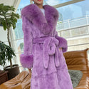 5XL Slim Overcoat Mink Coats Women Faux Fur Long  Winter Thick Mink Fur Coat Female Fur Jackets Long Ladies Parkas Oversize