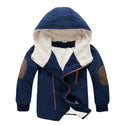 Boys Blue Winter Coats & Jacket Kids Zipper Jackets Boys Thick Winter Jacket High Quality Boy Winter Coat Kids Clothes