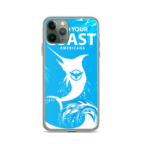 Find Your Coast® Americana Fishing iPhone Case